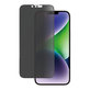 Προστατευτικό γυαλί UWF Privacy AB με εφαρμογέα για iPhone 14 Plus/13 Pro Max, Μαύρο, PanzerGlass
