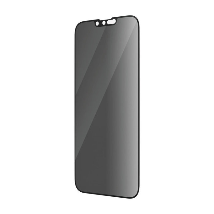 Προστατευτικό γυαλί UWF Privacy AB με εφαρμογέα για iPhone 14 Plus/13 Pro Max, Μαύρο, PanzerGlass