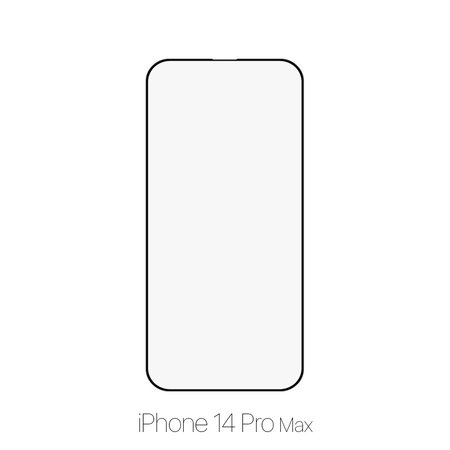FullCover Glass - Προστατευτικό Γυαλί για iPhone 14 Pro Max | FixPremium