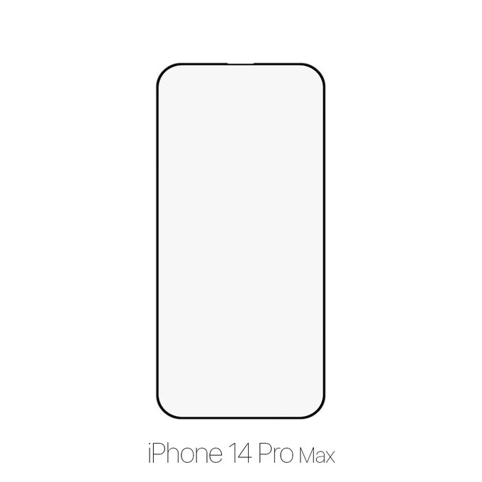 FullCover Glass - Προστατευτικό Γυαλί για iPhone 14 Pro Max | FixPremium