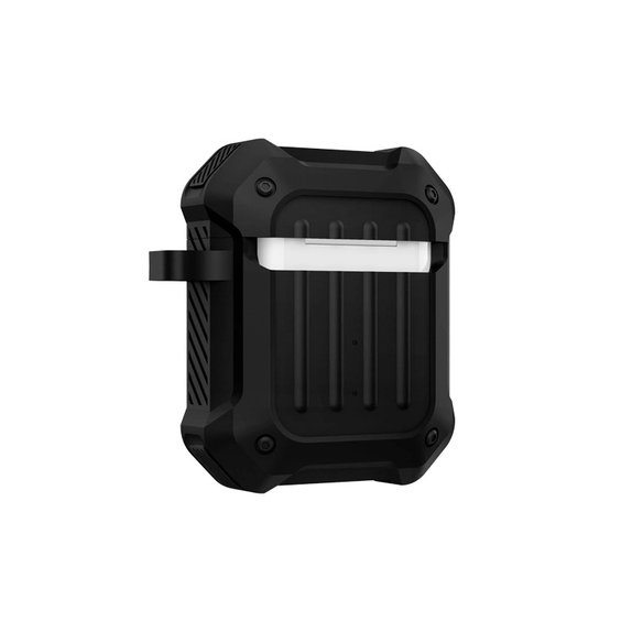 Θήκη Unbreakable για AirPods 1 & 2, Μαύρο, Black, FixPremium
