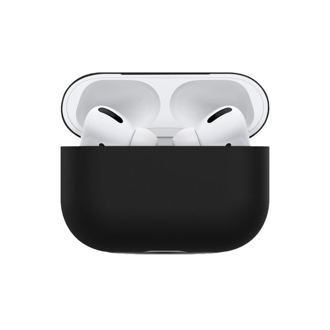 Θήκη Σιλικόνης για AirPods Pro | Μαύρο | Black | FixPremium