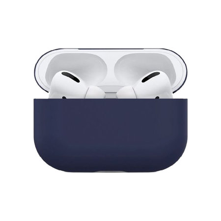 Θήκη Σιλικόνης για AirPods Pro, Μπλε, Blue, FixPremium