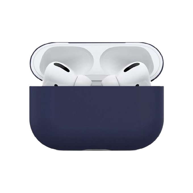 Θήκη Σιλικόνης για AirPods Pro, Μπλε, Blue, FixPremium
