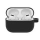 Θήκη Σιλικόνης με Γάντζο για AirPods Pro, Μαύρο, Black, FixPremium