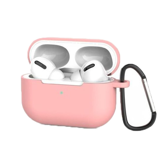 Θήκη Σιλικόνης για AirPods Pro, Ροζ, Pink, FixPremium