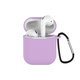 Θήκη Σιλικόνης για AirPods 1 & 2, Lila, FixPremium