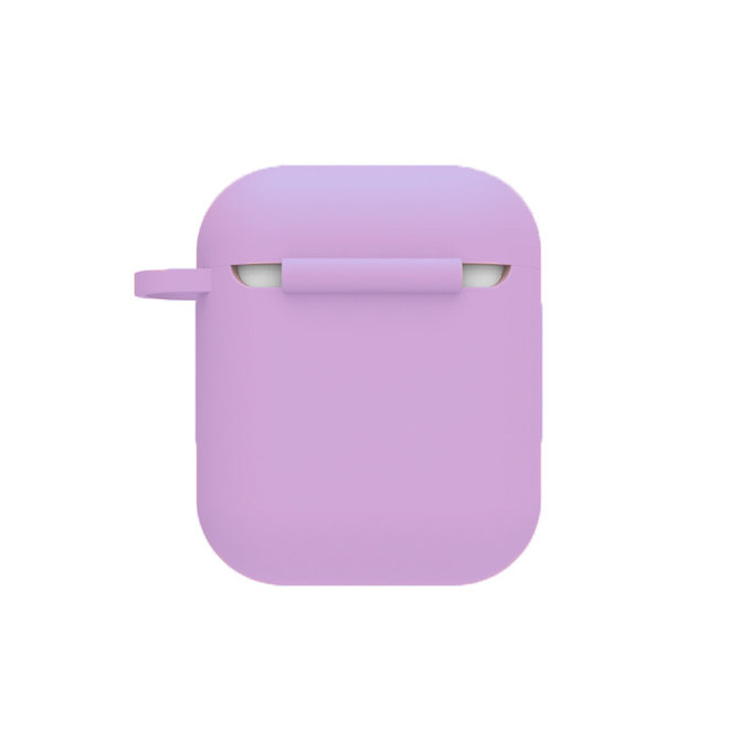 Θήκη Σιλικόνης για AirPods 1 & 2, Lila, FixPremium