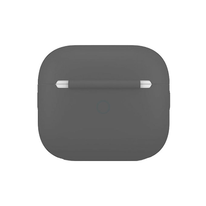 Θήκη Σιλικόνης για AirPods 3, Διαστημικό Γκρι, Space Gray, FixPremium