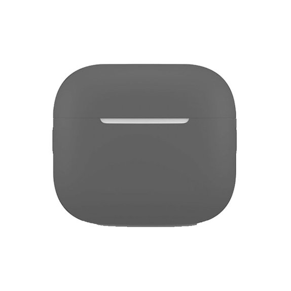 Θήκη Σιλικόνης για AirPods 3, Διαστημικό Γκρι, Space Gray, FixPremium