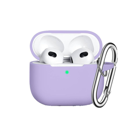 Θήκη Σιλικόνης για AirPods 3, Lila, FixPremium