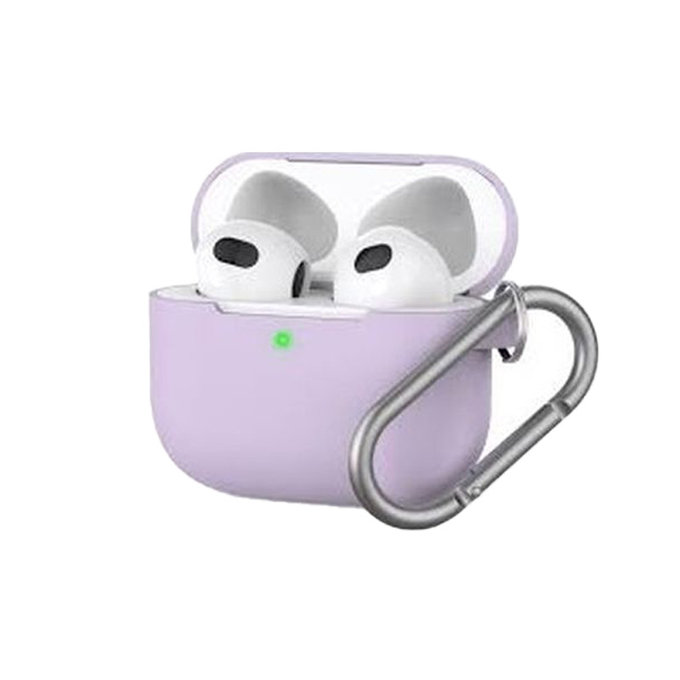 Θήκη Σιλικόνης για AirPods 3, Lila, FixPremium