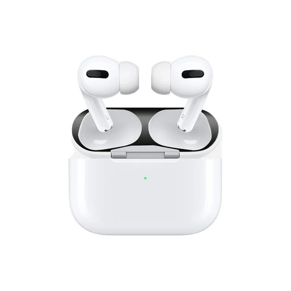 Αντι-σκόνη Αυτοκόλλητο για AirPods Pro, Μαύρο, Black, FixPremium
