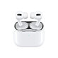 Αντι-σκόνη Αυτοκόλλητο για AirPods Pro, Μαύρο, Black, FixPremium