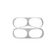 Αντι-σκόνη Αυτοκόλλητο για AirPods Pro, Ασημί, Silver, FixPremium