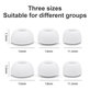 Ακουστικά για AirPods Pro, Σετ 3τμχ (L, M, S), λευκό, White, FixPremium