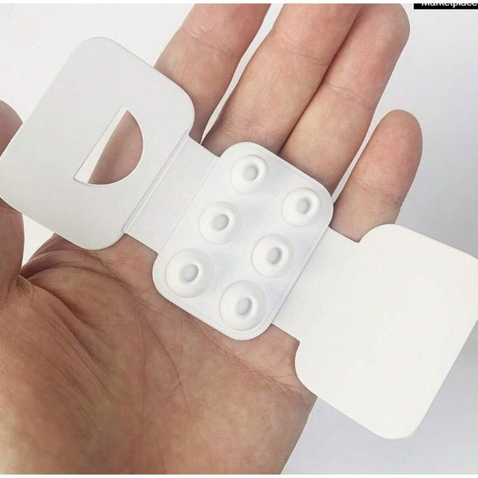 EarTips για AirPods Pro | Σετ 3τμχ (L, M, S) | λευκό | White | FixPremium