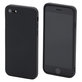 Θήκη σιλικόνης για iPhone 7, 8, SE 2020 & SE 2022, Μαύρο, Black, FixPremium