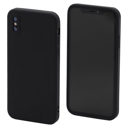 Θήκη Silicone για iPhone X & XS | Μαύρο | Black | FixPremium