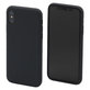 Θήκη σιλικόνης για iPhone X & XS, Διαστημικό Γκρί, Space Grey, FixPremium