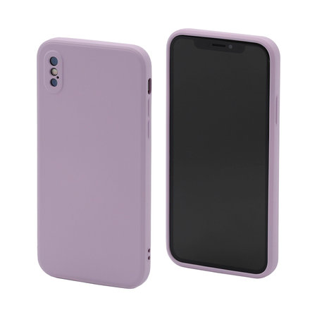 Θήκη Silicone για iPhone X & XS | Μωβ | Purple | FixPremium
