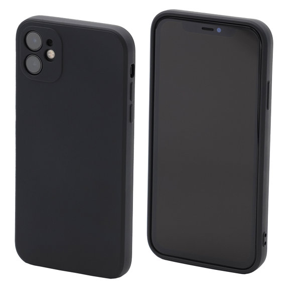 Θήκη σιλικόνης για iPhone 11, Μαύρο, Black, FixPremium