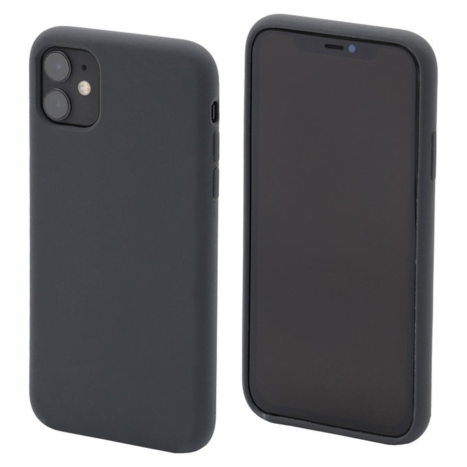 Θήκη Silicone για iPhone 11 | Διαστημικό Γκρί | Space Grey | FixPremium