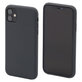 Θήκη σιλικόνης για iPhone 11, Διαστημικό Γκρί, Space Grey, FixPremium