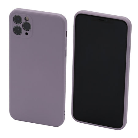 Θήκη Silicone για iPhone 11 Pro Max | Μωβ | Purple | FixPremium