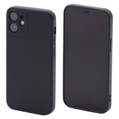 Θήκη Silicone για iPhone 12 mini | Μαύρο | Black | FixPremium