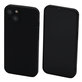 Θήκη σιλικόνης για iPhone 13, Μαύρο, Black, FixPremium