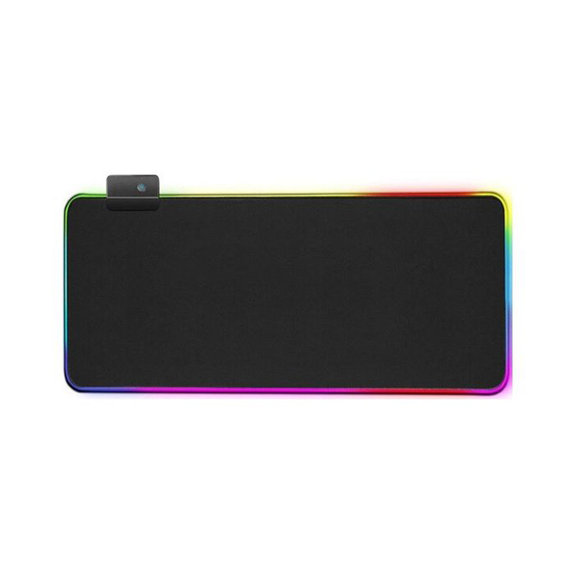 Pad Ποντικιού & Πληκτρολογίου με RGB 90x40cm | Μαύρο | Black | FixPremium