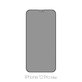 Προστατευτικό Γυαλί για iPhone 12 Pro Max, Privacy Anti-Spy Glass, FixPremium
