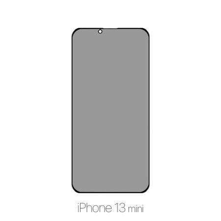Privacy Anti-Spy Glass - Προστατευτικό Γυαλί για iPhone 13 mini | FixPremium