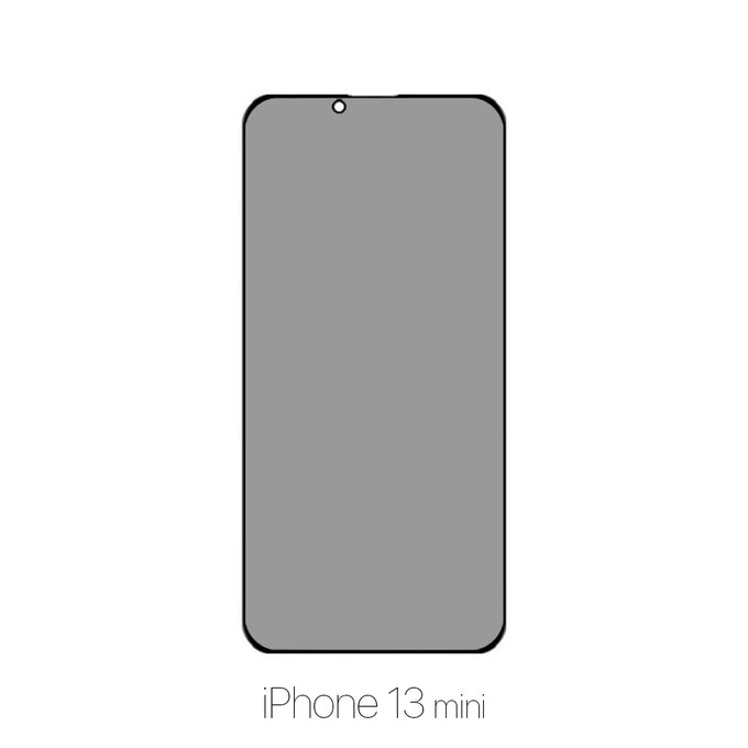 Privacy Anti-Spy Glass - Προστατευτικό Γυαλί για iPhone 13 mini | FixPremium