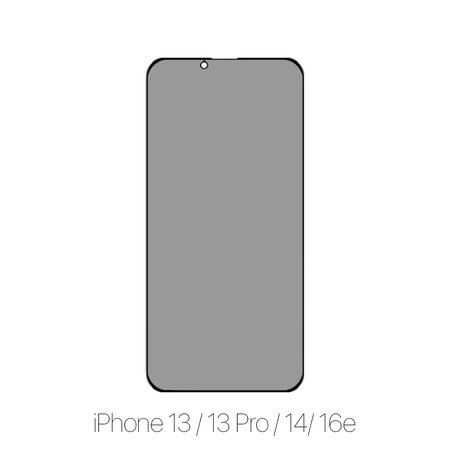 Privacy Anti-Spy Glass - Προστατευτικό Γυαλί για iPhone 13 | 13 Pro | 14 | FixPremium