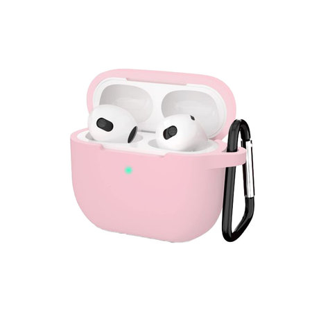 Θήκη Σιλικόνης για AirPods 3, Ροζ, Pink, FixPremium
