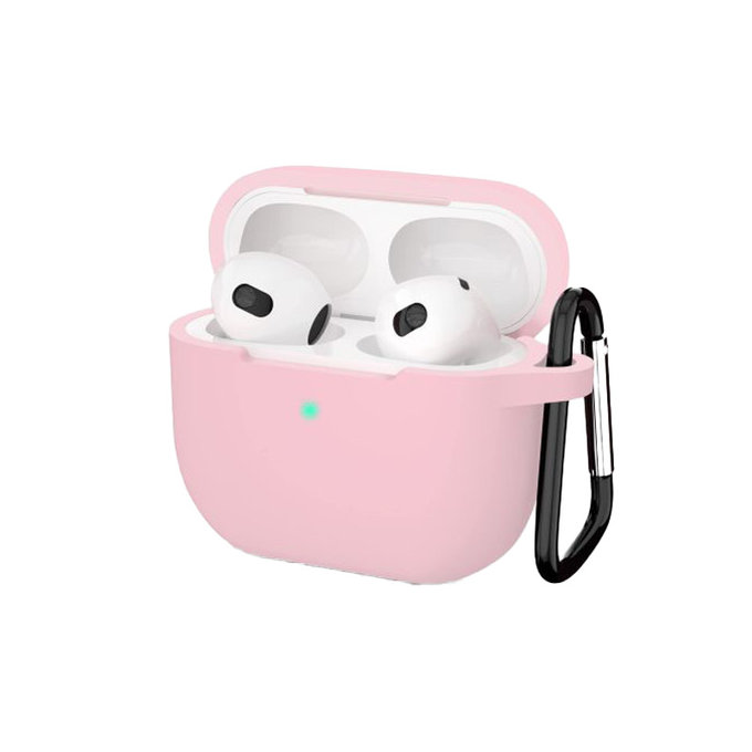 Θήκη Σιλικόνης για AirPods 3, Ροζ, Pink, FixPremium