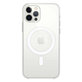 Θήκη σιλικόνης με MagSafe για iPhone 12 & 12 Pro, Transparent, FixPremium