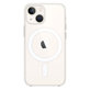 Θήκη σιλικόνης με MagSafe για iPhone 13 mini, Transparent, FixPremium