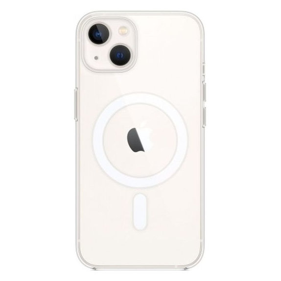 Θήκη σιλικόνης με MagSafe για iPhone 13 & 14, Transparent, FixPremium