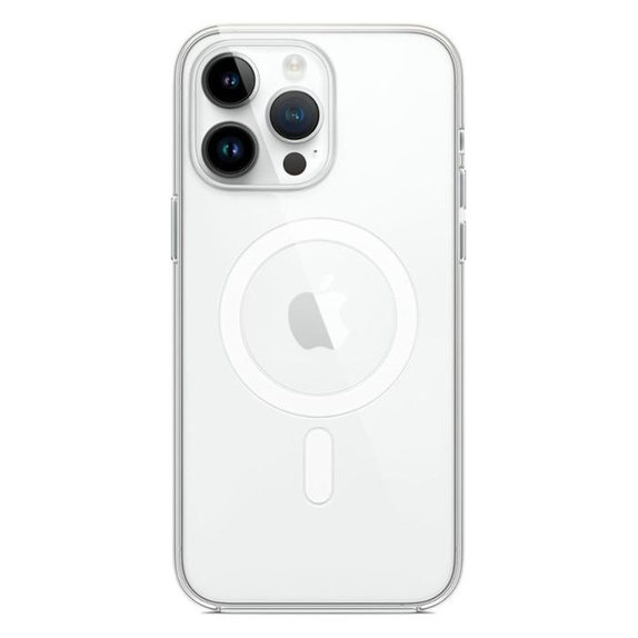Θήκη σιλικόνης με MagSafe για iPhone 14 Pro Max, Transparent, FixPremium
