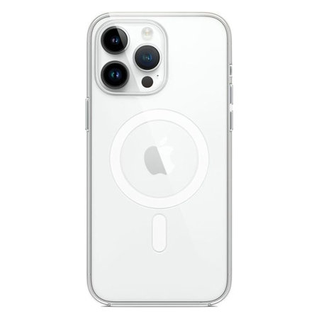 Θήκη σιλικόνης με MagSafe για iPhone 14 Pro Max, Transparent, FixPremium