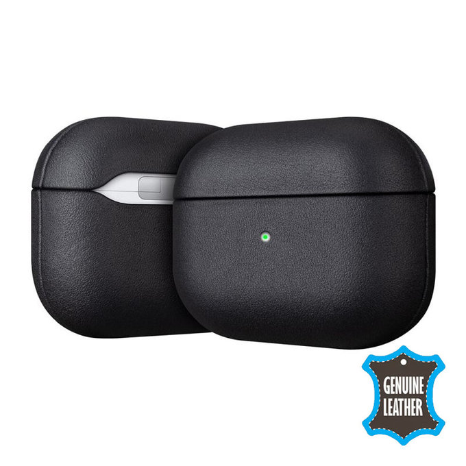 Δερμάτινη Θήκη για AirPods 3, Μαύρο, Black, FixPremium