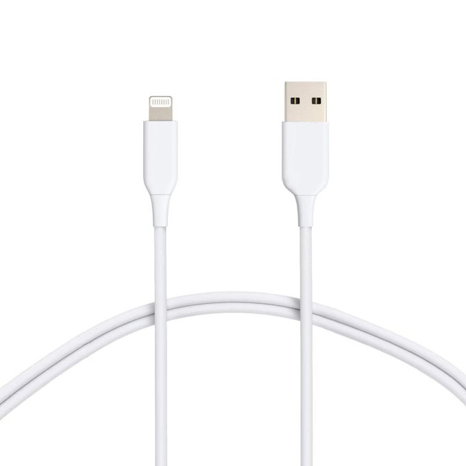 Καλώδιο Lightning / USB, 1 m, συμβατό με Apple, bulk