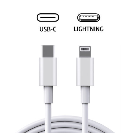 Καλώδιο Lightning / USB-C, 1 m, συμβατό με Apple, bulk