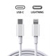 Καλώδιο Lightning / USB-C, 2 m, συμβατό με Apple, bulk