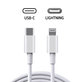 Καλώδιο Lightning / USB-C, 2 m, συμβατό με Apple, bulk
