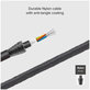 Καλώδιο USB-C / USB-C με LCD & PowerDelivery 100W (1m) | Μαύρο | Black | SBS