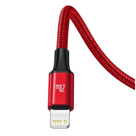 Καλώδιο USB-C 3 σε 1 (2x USB-C, Lightning) (1.5m) | Κόκκινο | Red | Baseus